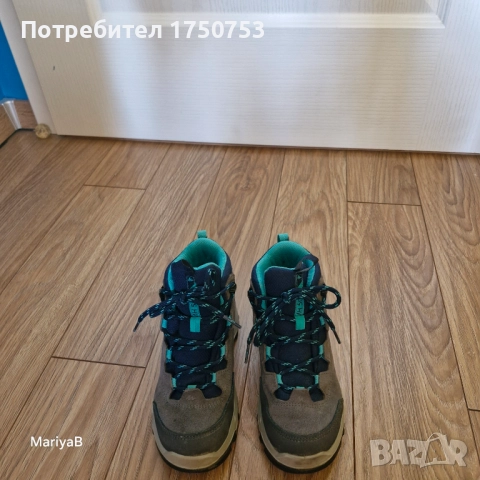 Непромокаеми туристически обувки Quechua, снимка 6 - Детски боти и ботуши - 51708273