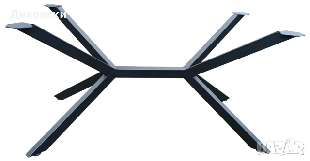 Елегантен стабилен метален крак за маса. Модел 020, снимка 6 - Маси - 52591110