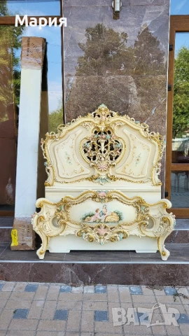 Италианско бароково легло 01900