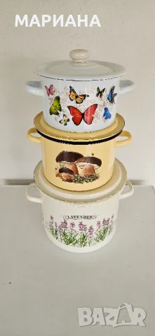 Руски емайлирани тенджери, снимка 4 - Съдове за готвене - 49514450