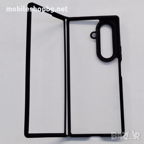 Samsung Galaxy Z Fold 7 гръб акрилен прозрачен чернарамка, снимка 2 - Калъфи, кейсове - 53509521