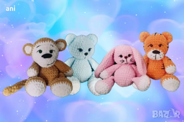 Коледни играчки амигуруми , снимка 7 - Плюшени играчки - 48141204