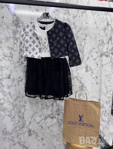 детски комплекти сако и рокля christian dior louis vuitton chanel dolce gabbana , снимка 8 - Детски комплекти - 50669037