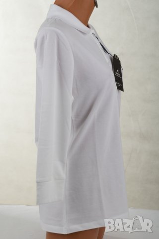 Памучна дамска блуза в бяло Auden Cavill - XL, снимка 4 - Блузи с дълъг ръкав и пуловери - 43085657