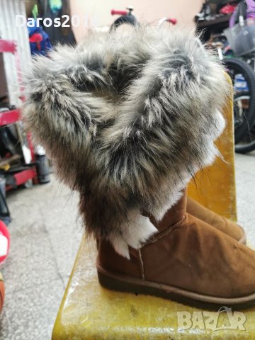 Топли дамски апрески, ботуши 37 номер