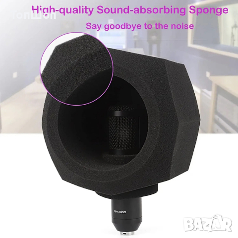 Pop filter - Sound reflection filter, снимка 3 - Други - 44910577