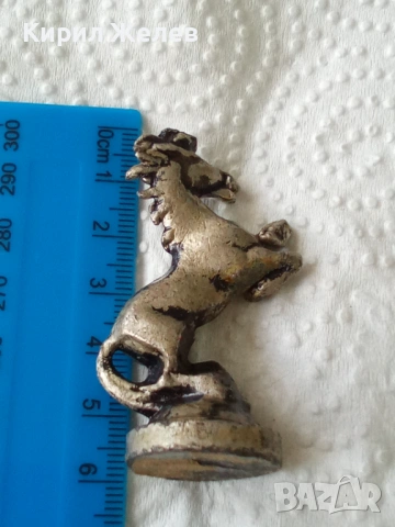 Малка стара фигурка на кон 51989, снимка 4 - Други ценни предмети - 53581792