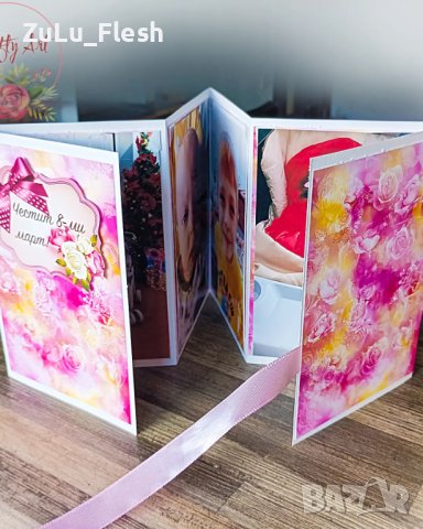 Мини албумче с 10бр. снимки, снимка 6 - Декорация за дома - 43750507