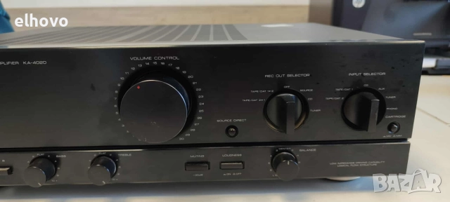 Стерео усилвател Kenwood KA-4020, снимка 10 - Ресийвъри, усилватели, смесителни пултове - 51601148