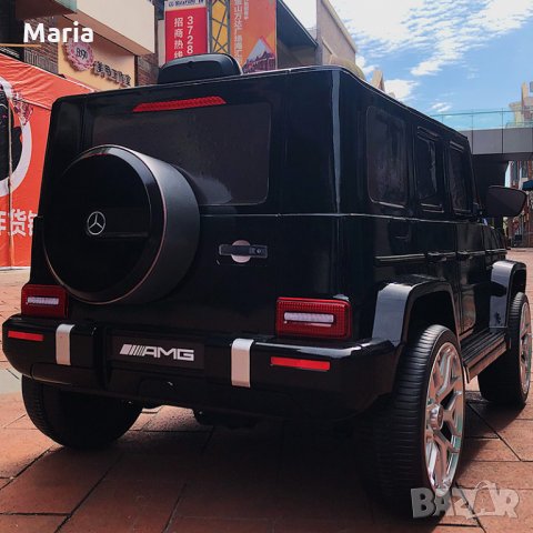 Акумулаторен джип  Mercedes Benz G63 - S306, снимка 7 - Детски велосипеди, триколки и коли - 26947340