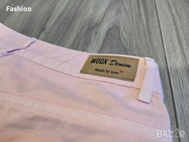 Уникални дънкови дамска панталонки WOOX denim, снимка 5 - Къси панталони и бермуди - 53524479