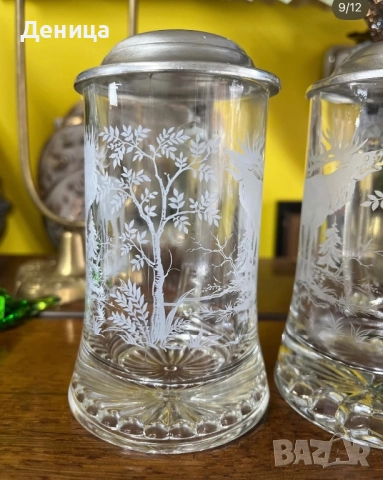 Немски халби с калаени капаци  Историята на традиционните немски халби за бира с капаци , снимка 10 - Чаши - 52916934