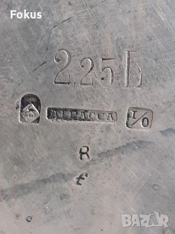 Невероятно красив посребрен чайник WMF Арт Нуво, снимка 4 - Антикварни и старинни предмети - 53377457