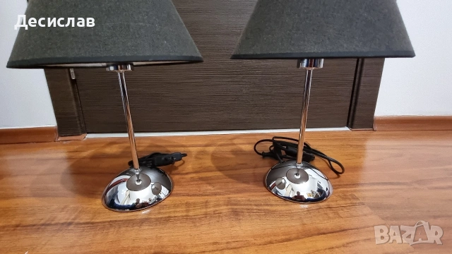 Нощни лампи с ключ-2 броя, снимка 5 - Настолни лампи - 53135524