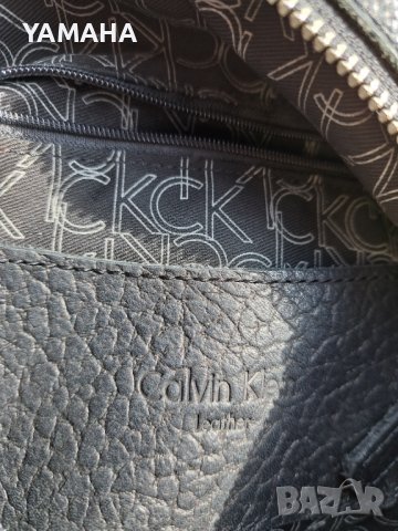 Calvin klein  Дамска Чанта  ЕСТЕСТВЕНА КОЖА , снимка 4 - Чанти - 40150763