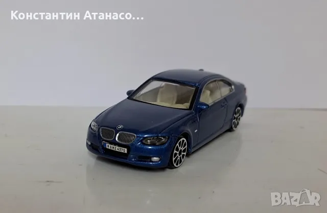 Метална количка BMW 1:43, снимка 7 - Колекции - 48633250