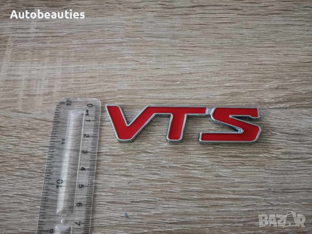 VTS червена емблема лого за Citroen Ситроен, снимка 3 - Аксесоари и консумативи - 43451473