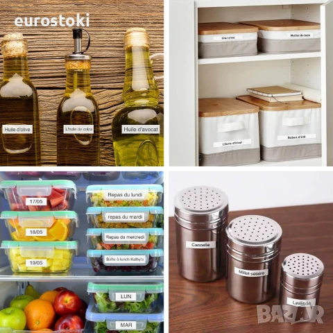 SUPVAN E10 Етикетен принтер с 1 ролка етикет, съвместима с над 40 вида стикери за етикети, снимка 8 - Принтери, копири, скенери - 51109750