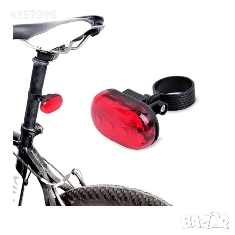  Заден стоп за велосипед с 3 червени LED светлини , снимка 2 - Аксесоари за велосипеди - 49176755