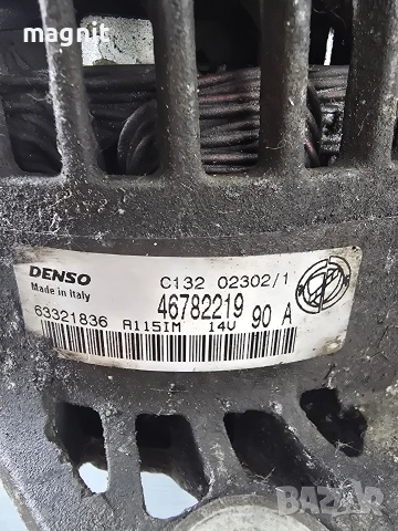 46782219 Динамо генератор Alfa romeo 147 1.6 16V 105 HP, снимка 2 - Части - 53315336