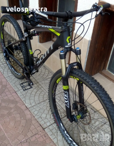 Ендуро СКОТТ Спарк 920 - 29" ! "мека" рамка ! 12 скорости ! КАРБОН !, снимка 11 - Велосипеди - 52630313