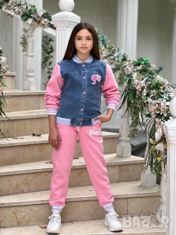 детски ватиран комплект barbie, снимка 4 - Детски комплекти - 52004481