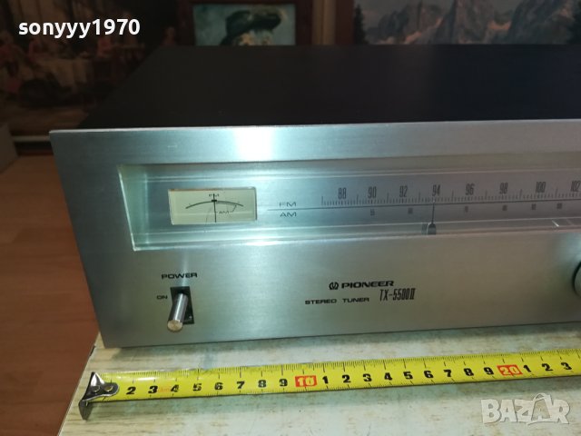 PIONEER TUNER-MADE IN JAPAN-ВНОС SWISS 3101241155, снимка 3 - Ресийвъри, усилватели, смесителни пултове - 44061485