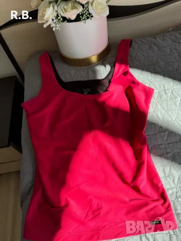 Alessa, червен топ, М размер, снимка 5 - Корсети, бюстиета, топове - 47740264