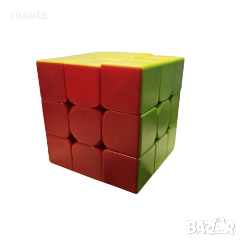 Куб Гигант 3х3, Магически, Пластмасов, 9см, снимка 2 - Образователни игри - 52390541