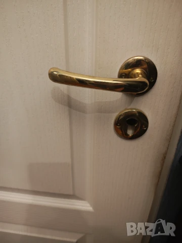 Масивни месингови дръжки за врати , снимка 4 - Интериорни врати - 51379153