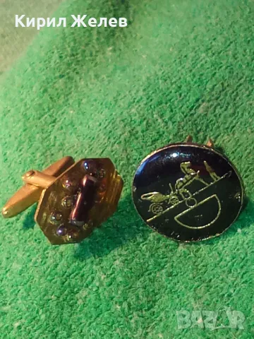 ДВЕ СТАРИ КОЛЕКЦИОНЕРСКИ ЗЛАТИСТИ РЕТРО КОПЧЕТА За РЪКАБЕВИ БУТОНЕЛИ 45674, снимка 12 - Антикварни и старинни предмети - 47123111