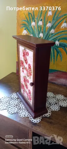 2 в 1-кутия за ключове и декорация за стена, снимка 5 - Декорация за дома - 49447204