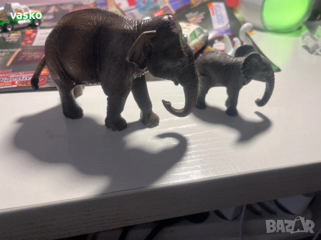 Schleich-слонове, снимка 4 - Колекции - 53300852