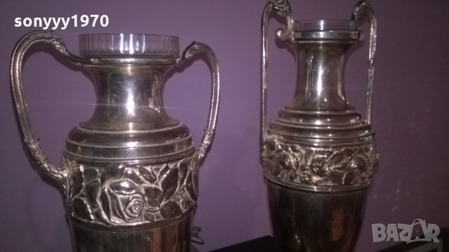посребрени амфори-внос швеицария, снимка 6 - Колекции - 26549590