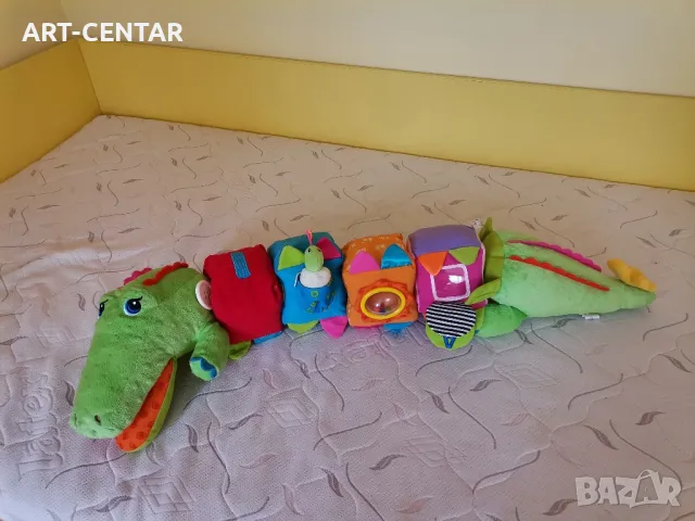 Плюшена играчка Крокодил 120 см. , снимка 5 - Плюшени играчки - 50255698