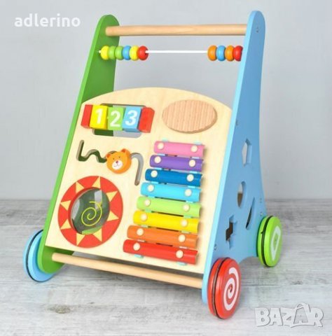 Дървена интерактивна проходилка, снимка 2 - Проходилки - 34162105