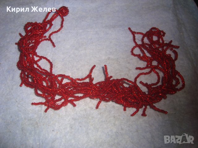 КРАСИВА МЪНИСТЕНА ОГЪРЛИЦА ХЕНД - МЕЙД АРТ КОЛИЕ 10910, снимка 8 - Колиета, медальони, синджири - 37851500