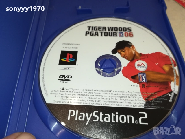 SONY PS2 GAME-TIGER WOODS PGA TOUR 06 2511251508, снимка 4 - Игри за PlayStation - 52536872