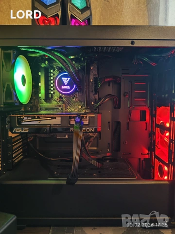 Геймърски Ryzen 7 8700F, RX 7600 8GB, RAM 16GB DDR5, SSD 1TB NVME 