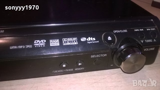 panasonic sa-pt150 dvd receiver-внос швеицария, снимка 12 - Ресийвъри, усилватели, смесителни пултове - 27447443