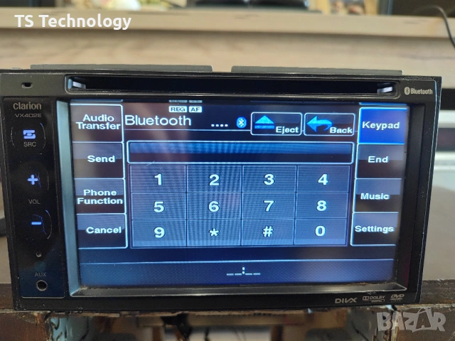 Висок клас Мултимедия Clarion VX402E Bluetooth / USB / AuX / CD / MP3, снимка 6 - Аксесоари и консумативи - 53045430