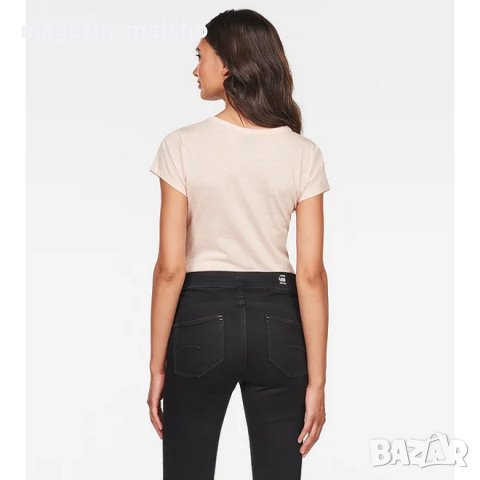 ДАМСКА ТЕНИСКА – G-STAR RAW Eyben Slim; размери: XS, S, M, L и XL, снимка 3 - Тениски - 27592107