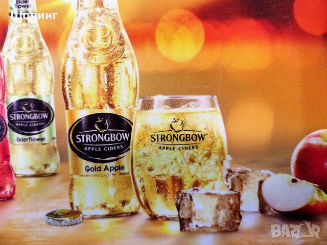 Комплект чаши Ritzenhoff (Strongbow 4 броя), снимка 4 - Чаши - 37564926