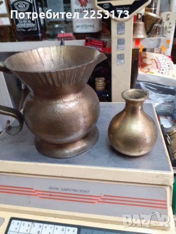 Масивни месингови кани Дания.Лот.