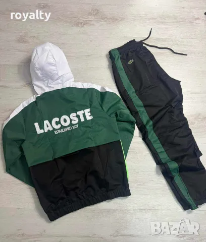Lacoste мъжки спортен екип , снимка 2 - Спортни дрехи, екипи - 49938248