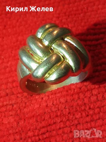 СРЕБЪРЕН СРЕБРО 925 АРТ ПРЪСТЕН МАЙСТОРСКА ИЗРАБОТКА 17152, снимка 3 - Пръстени - 31263401