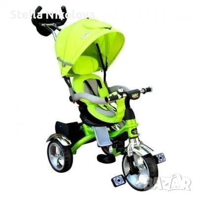 Детска триколка KR88 с помпащи се гуми., снимка 2 - Детски велосипеди, триколки и коли - 47876163