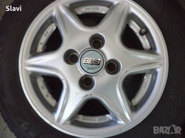 BBS djanti s gumi 165/70R13 4X100 et38 5,5j za Opel,VW,Reno , снимка 7 - Гуми и джанти - 26674315
