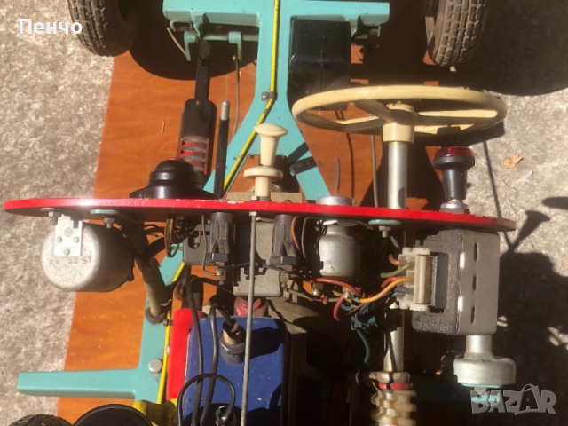 ретро автомобил /учебен демонстрационен модел/ - 1950/60г. - GERMANY, снимка 5 - Антикварни и старинни предмети - 51603142