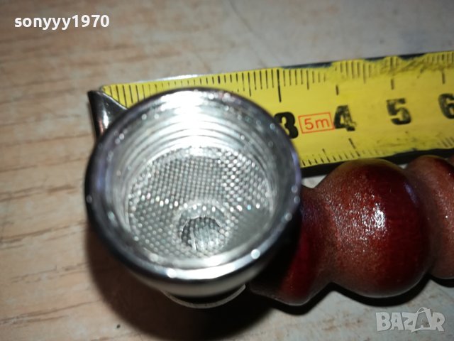 ЛУЛА ЗА ПУШЕНЕ-МЕТАЛ И ДЪРВО 1101241132, снимка 11 - Лули - 43757958